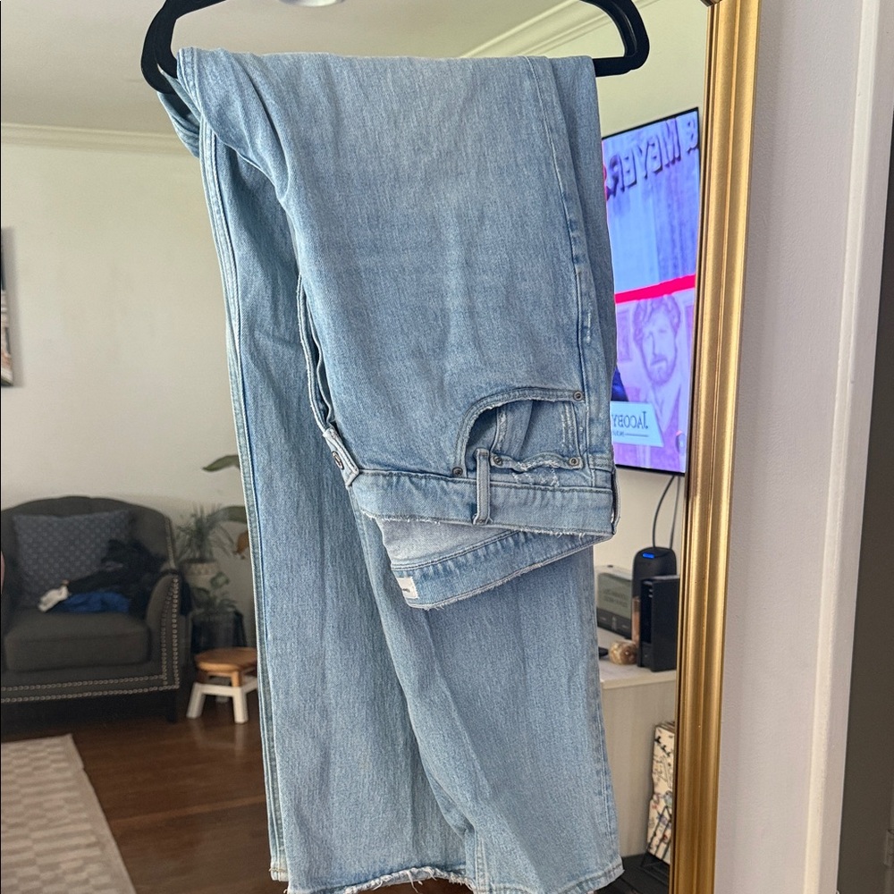 Abercrombie & Fitch Light Blue High Rise Jeans